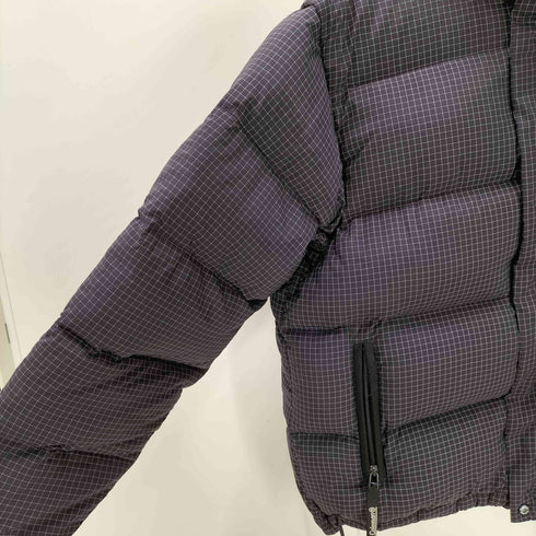 コールマン COLEMAN OUTDDOOR CLOTHING グラフチェック フェザー ダウン ジャケット 裾ドローコード メンズ import:L